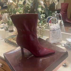 Deep Red Boot.... perfect for the holidays